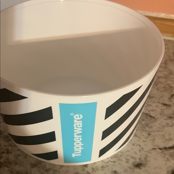 Tupperware Polka Dot and Striped Containers - Picture 5 of 8